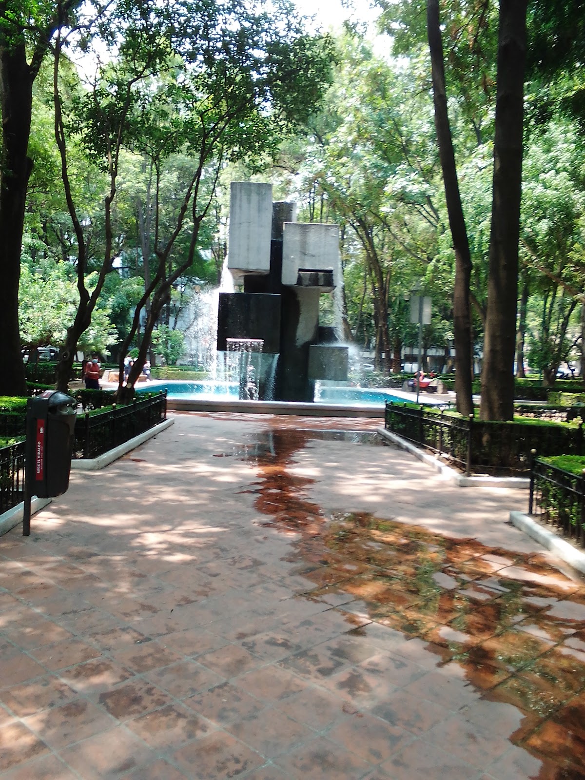 El paseo de las plazas de Polanco